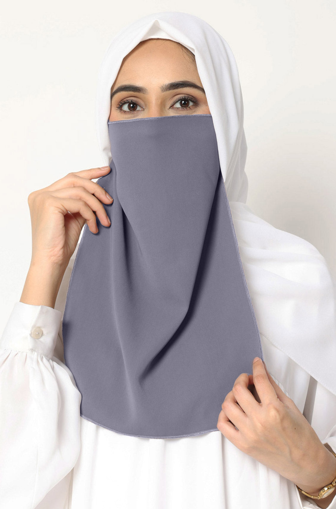 Half Niqab Cool Grey