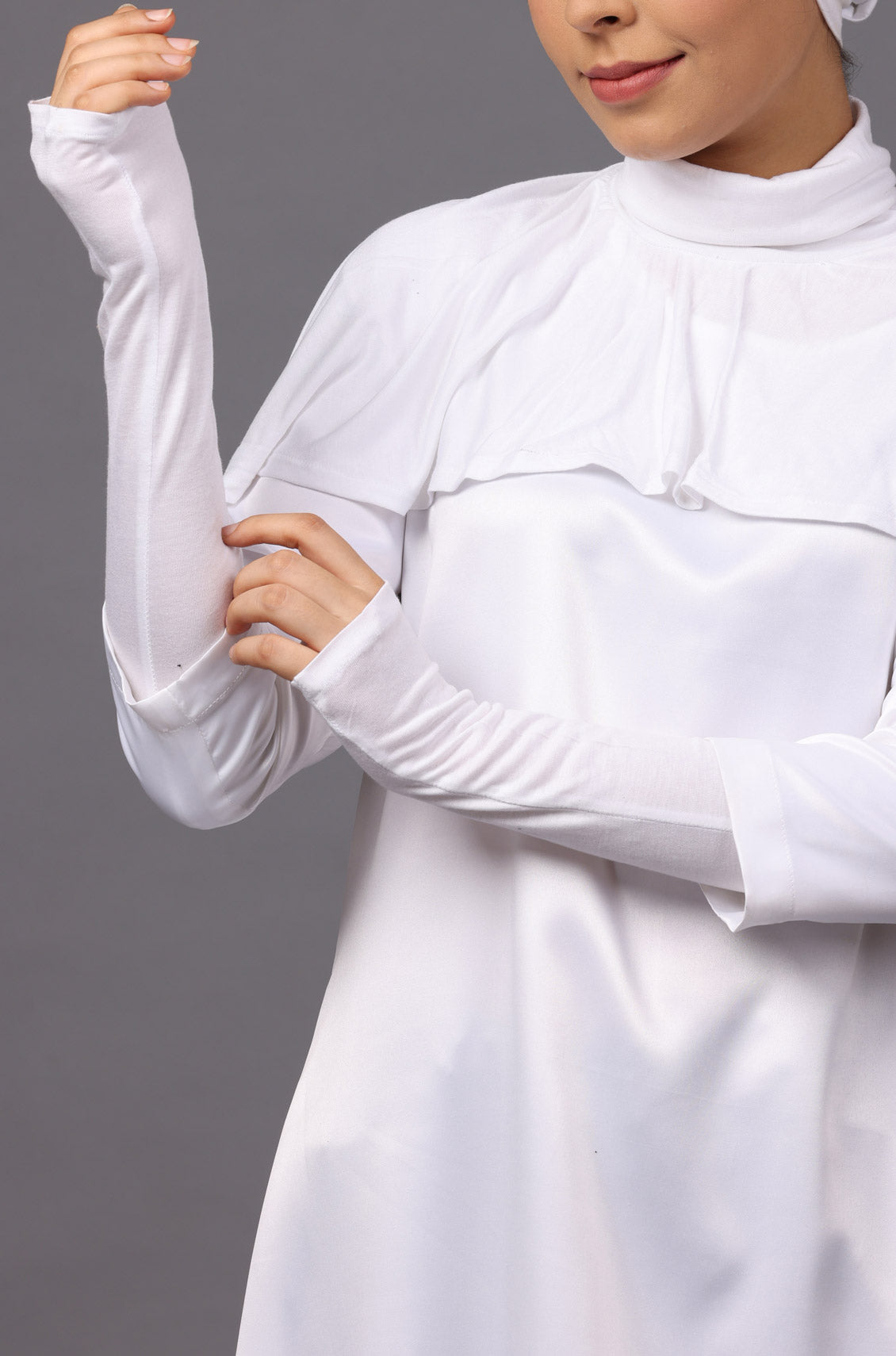 Sleeve Extenders White