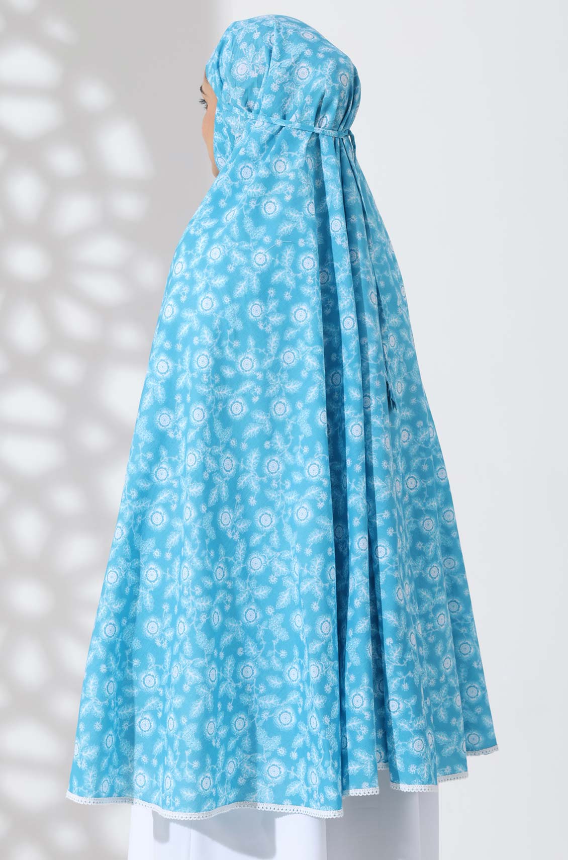 Sky Petals Cotton Namaz Makhna