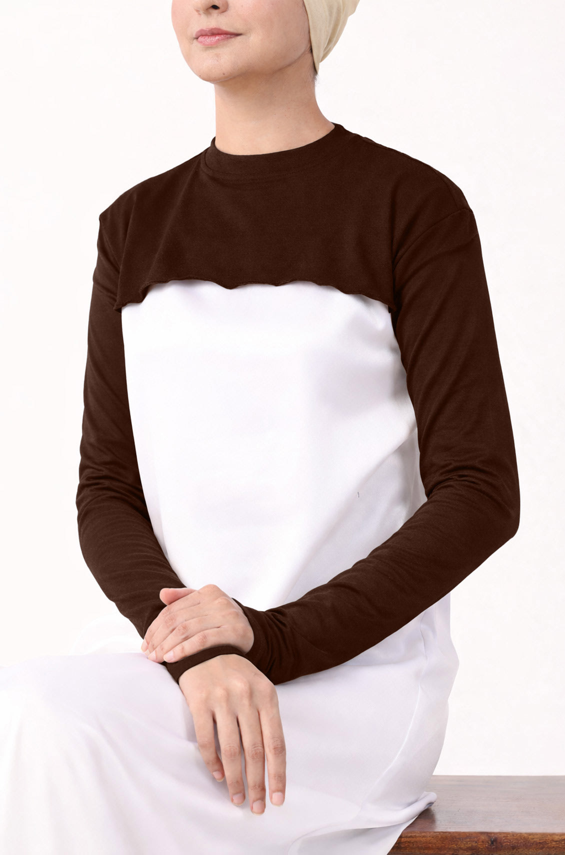 Neck and Sleeve Extender Dark Brown