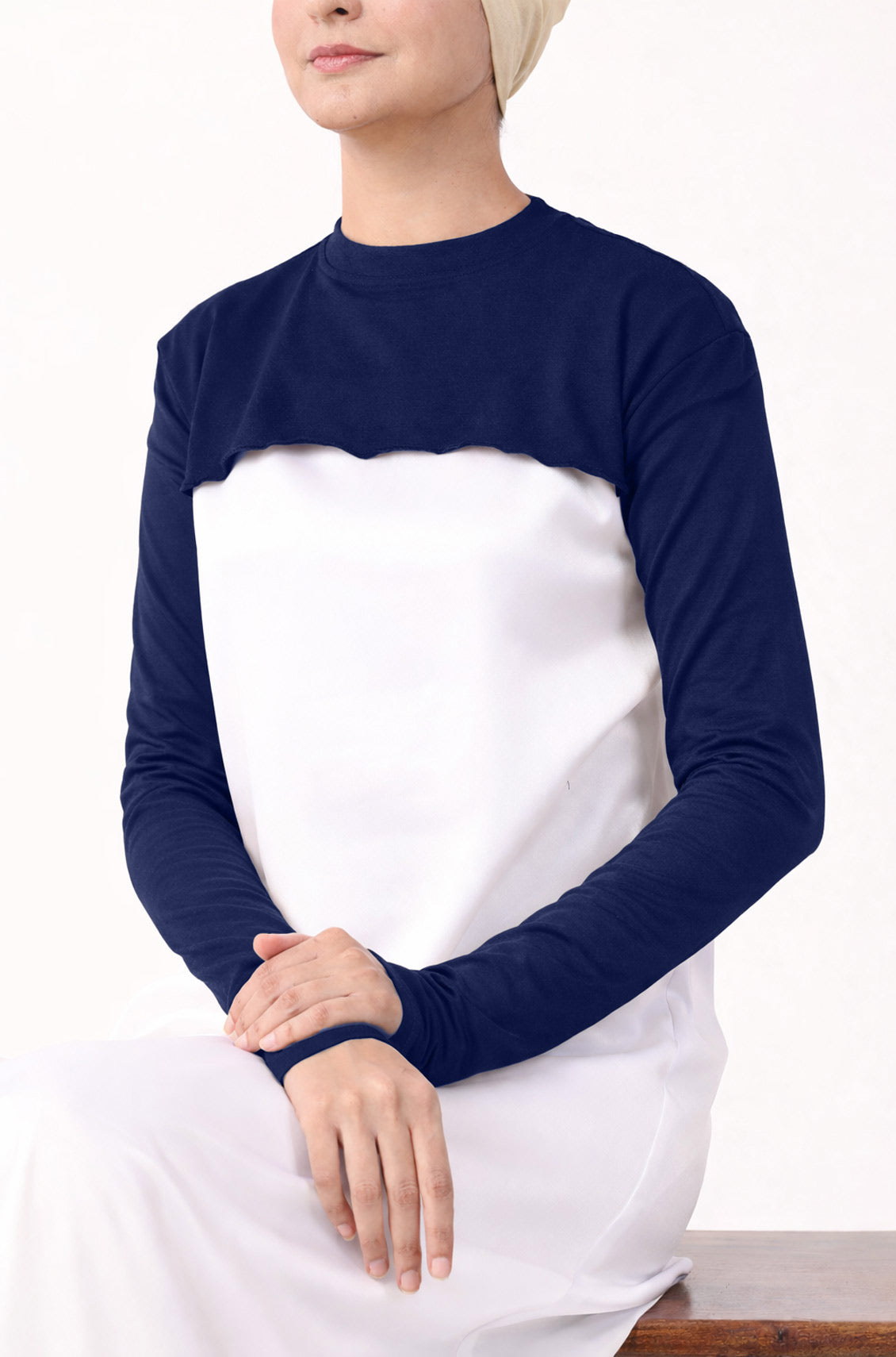 Neck and Sleeve Extender Navy