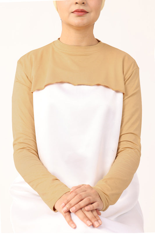 Neck and Sleeve Extender Nude