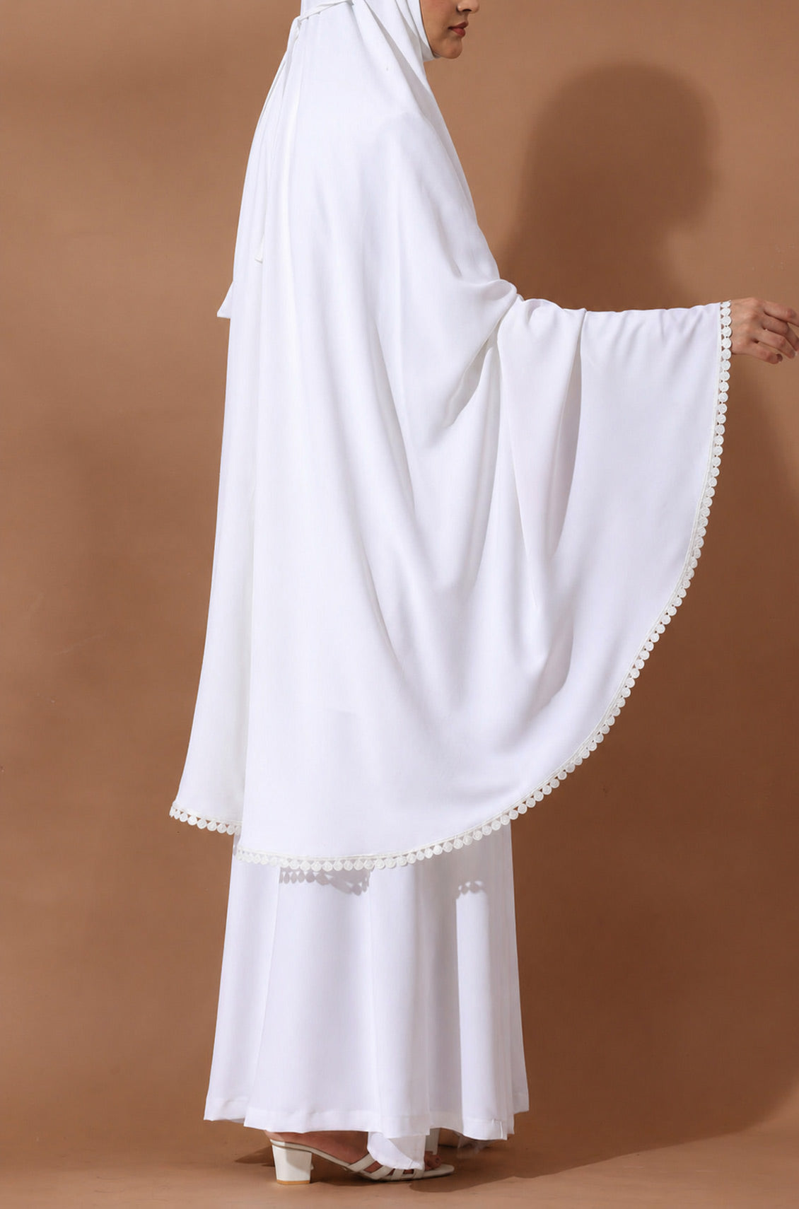 Cotton Prayer Set - White