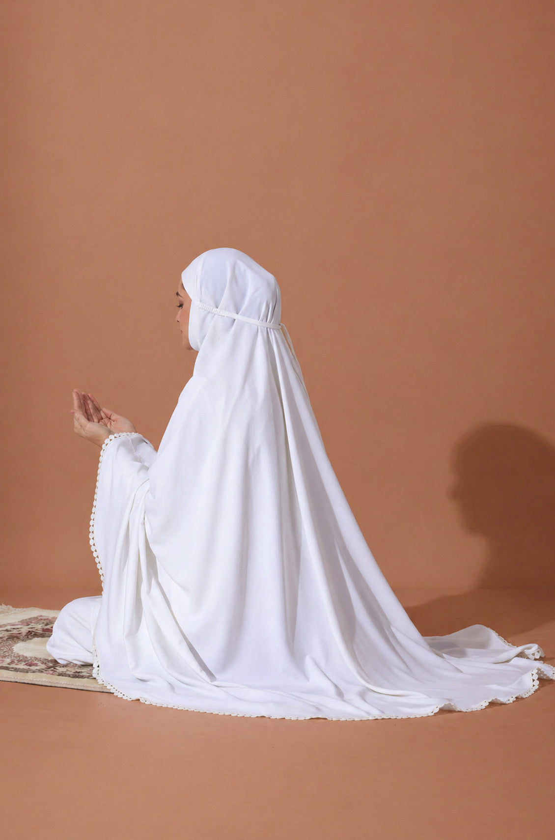 Cotton Prayer Set - White