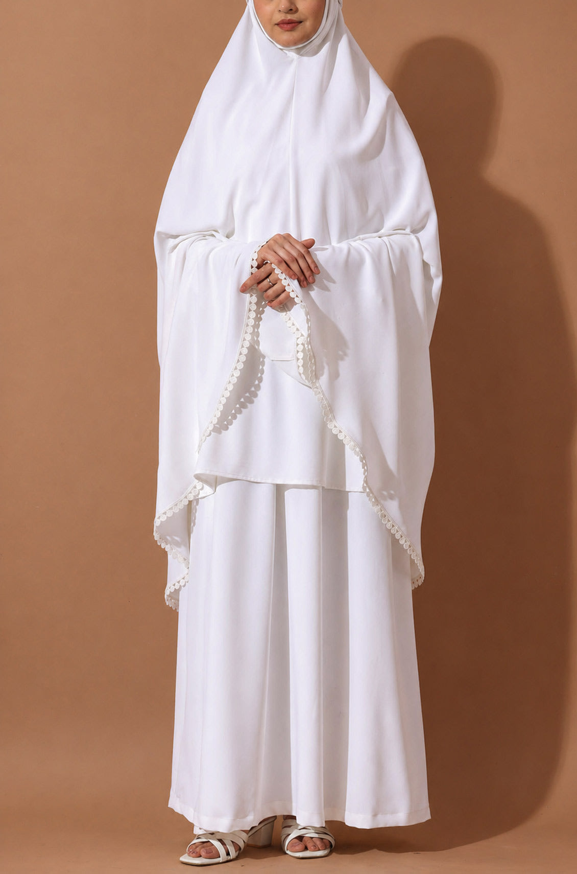 Cotton Prayer Set - White