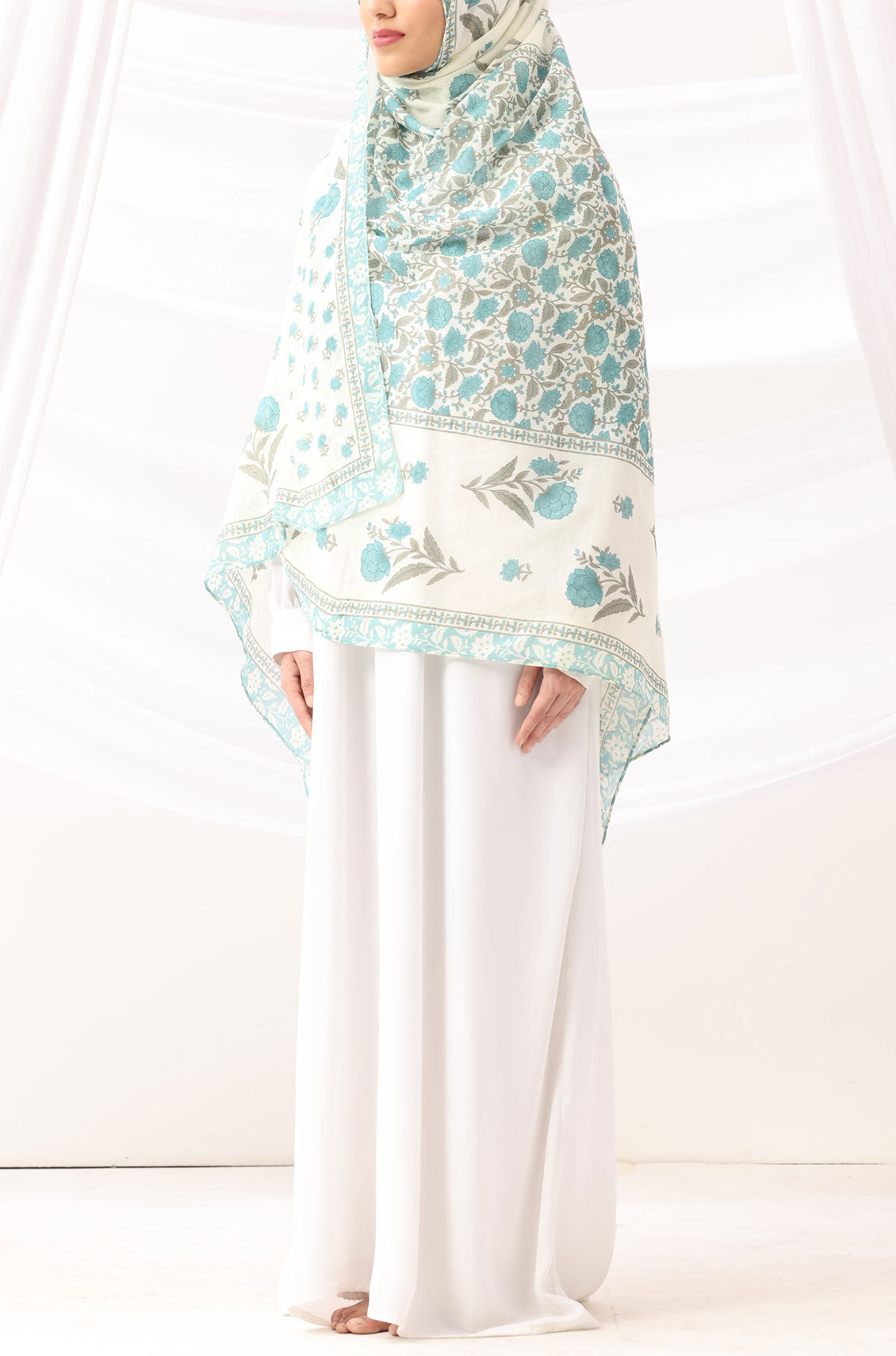 Gul E Firdaus Cotton Namaz Duppatta