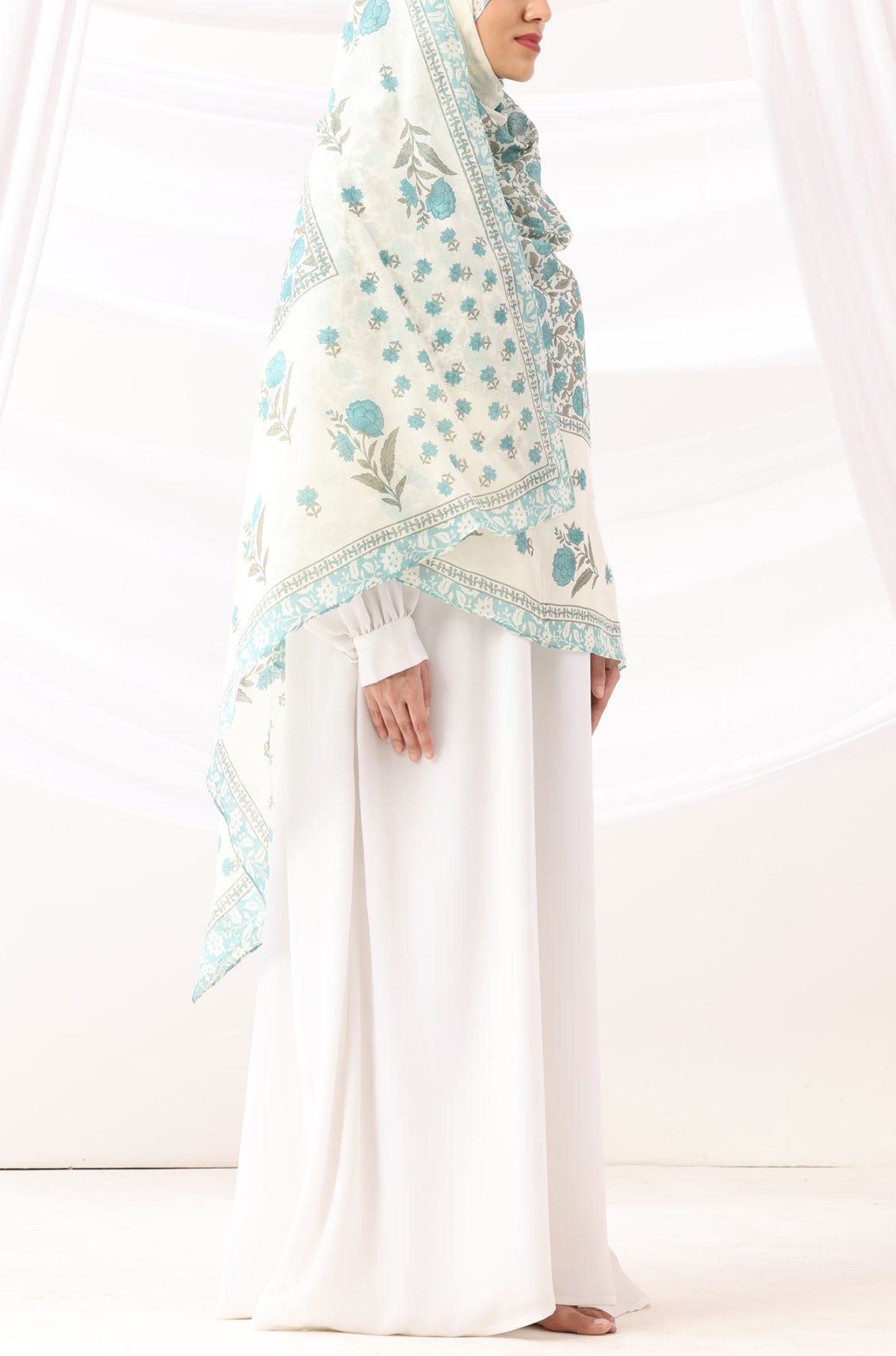 Gul E Firdaus Cotton Namaz Duppatta