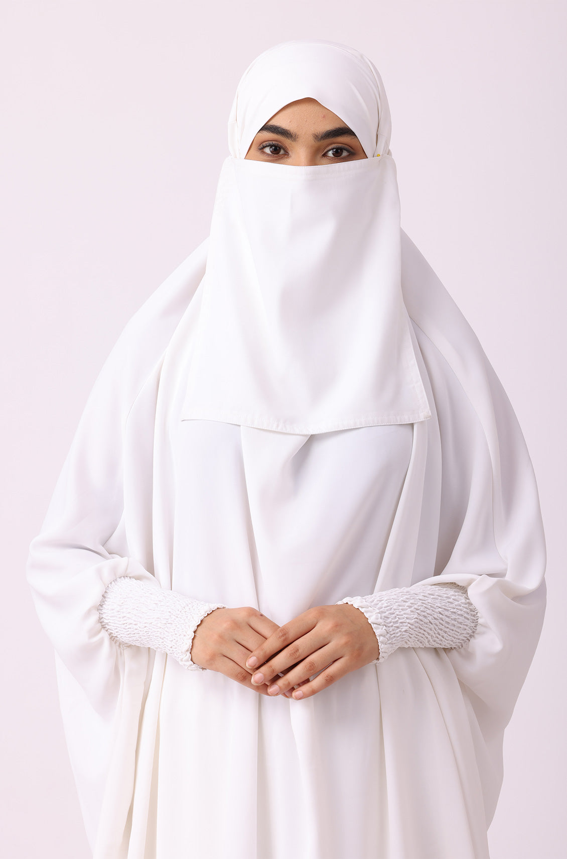 Jilbab 02 Piece / Prayer Set White
