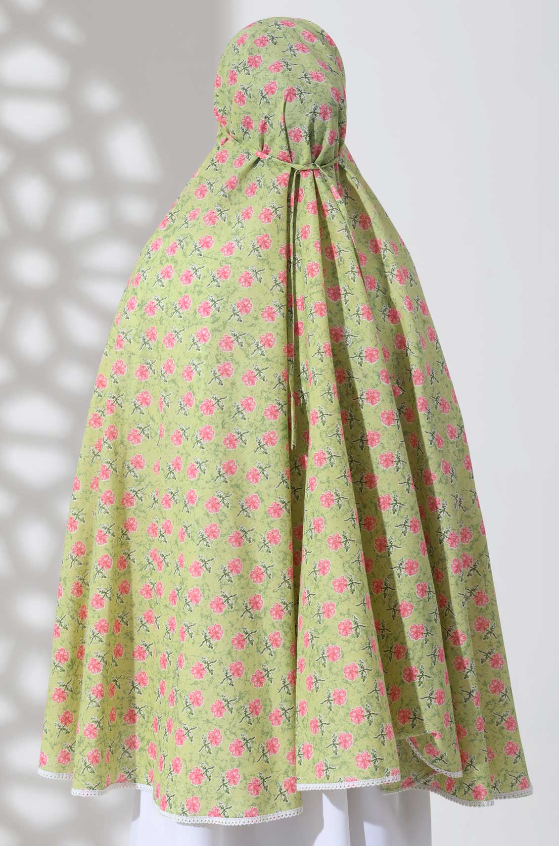 Mint Floral Cotton Namaz Makhna