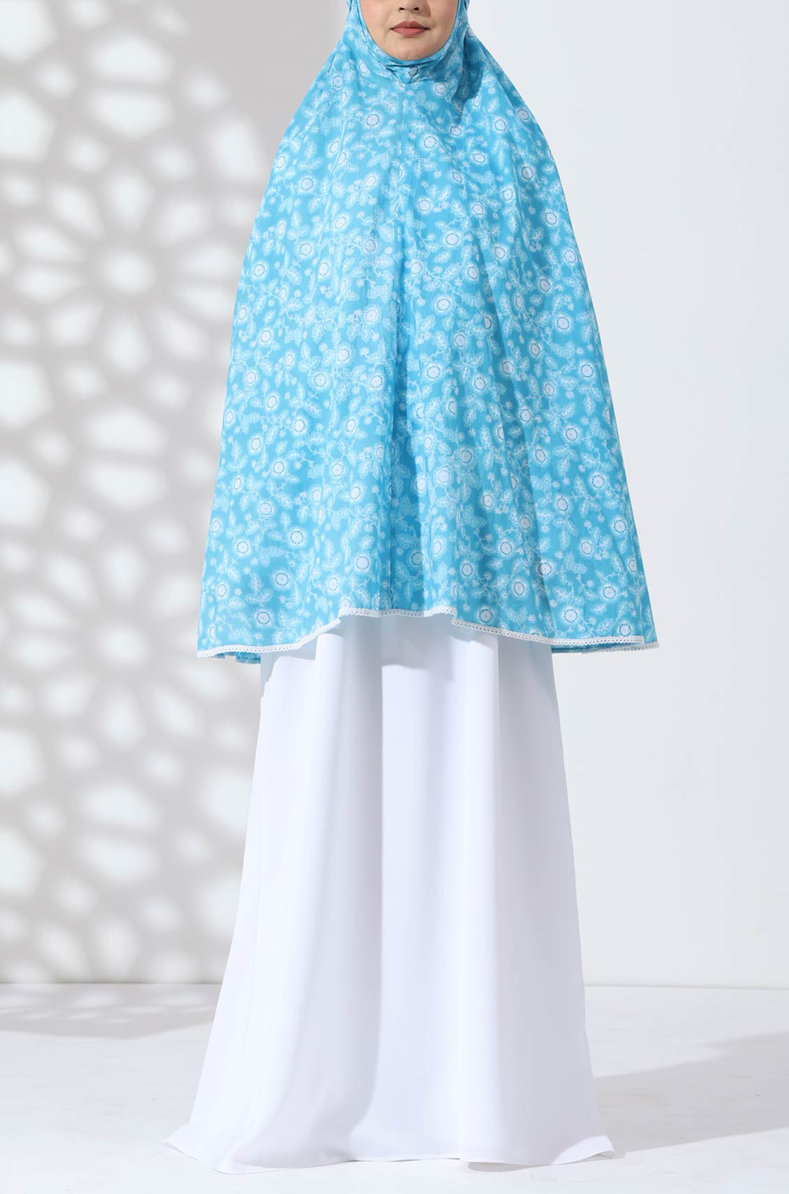 Sky Petals Cotton Namaz Makhna