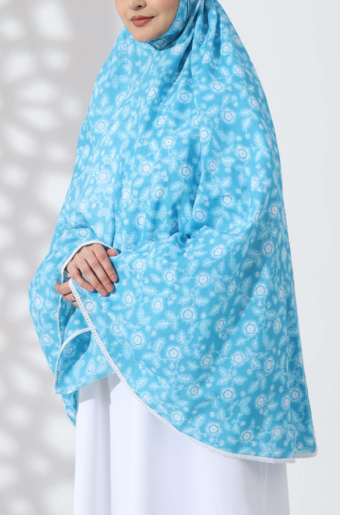 Sky Petals Cotton Namaz Makhna