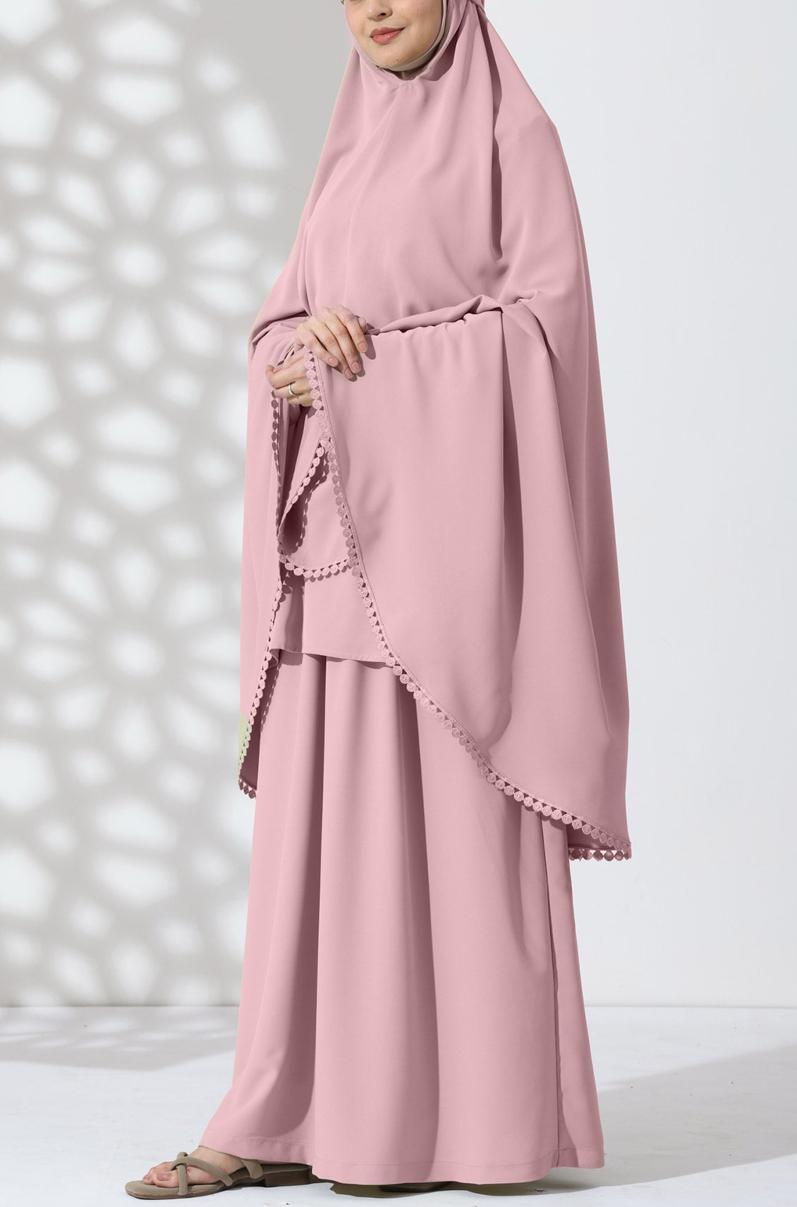 Prayer Set - Coral pink