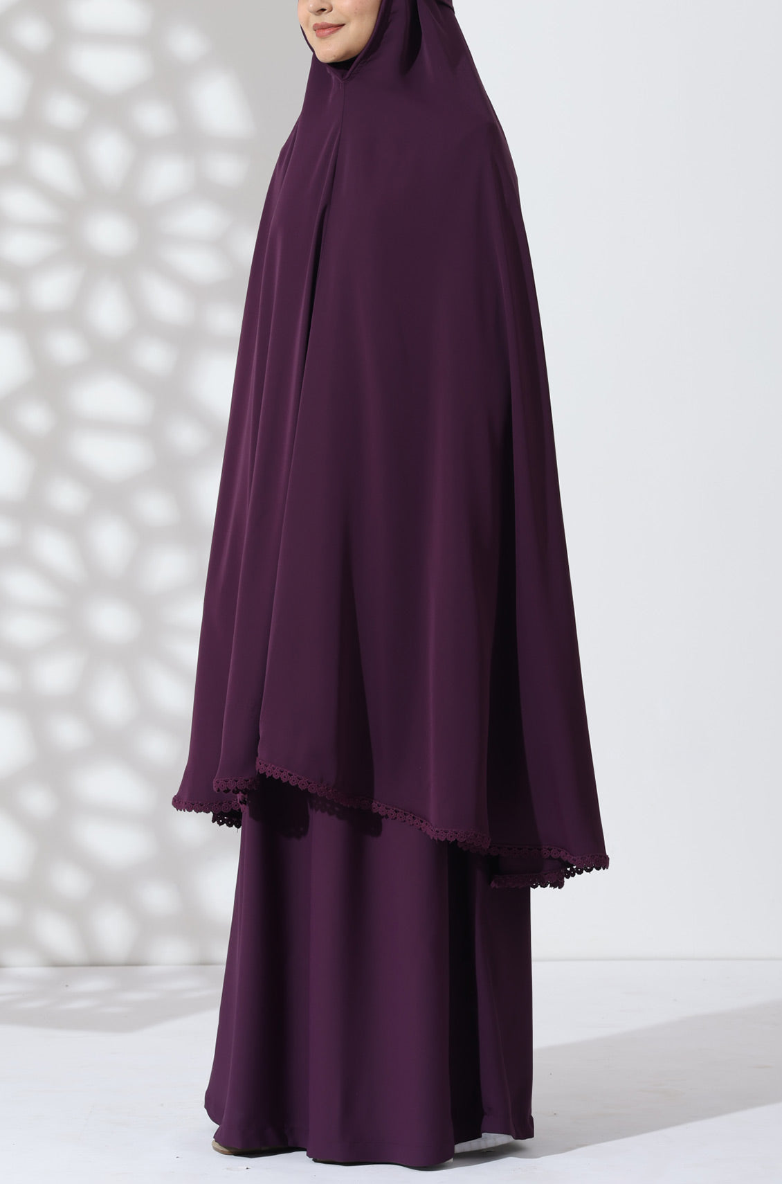 Prayer Set - Deep Plum