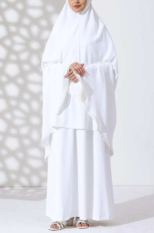 Prayer Set - Pearl White