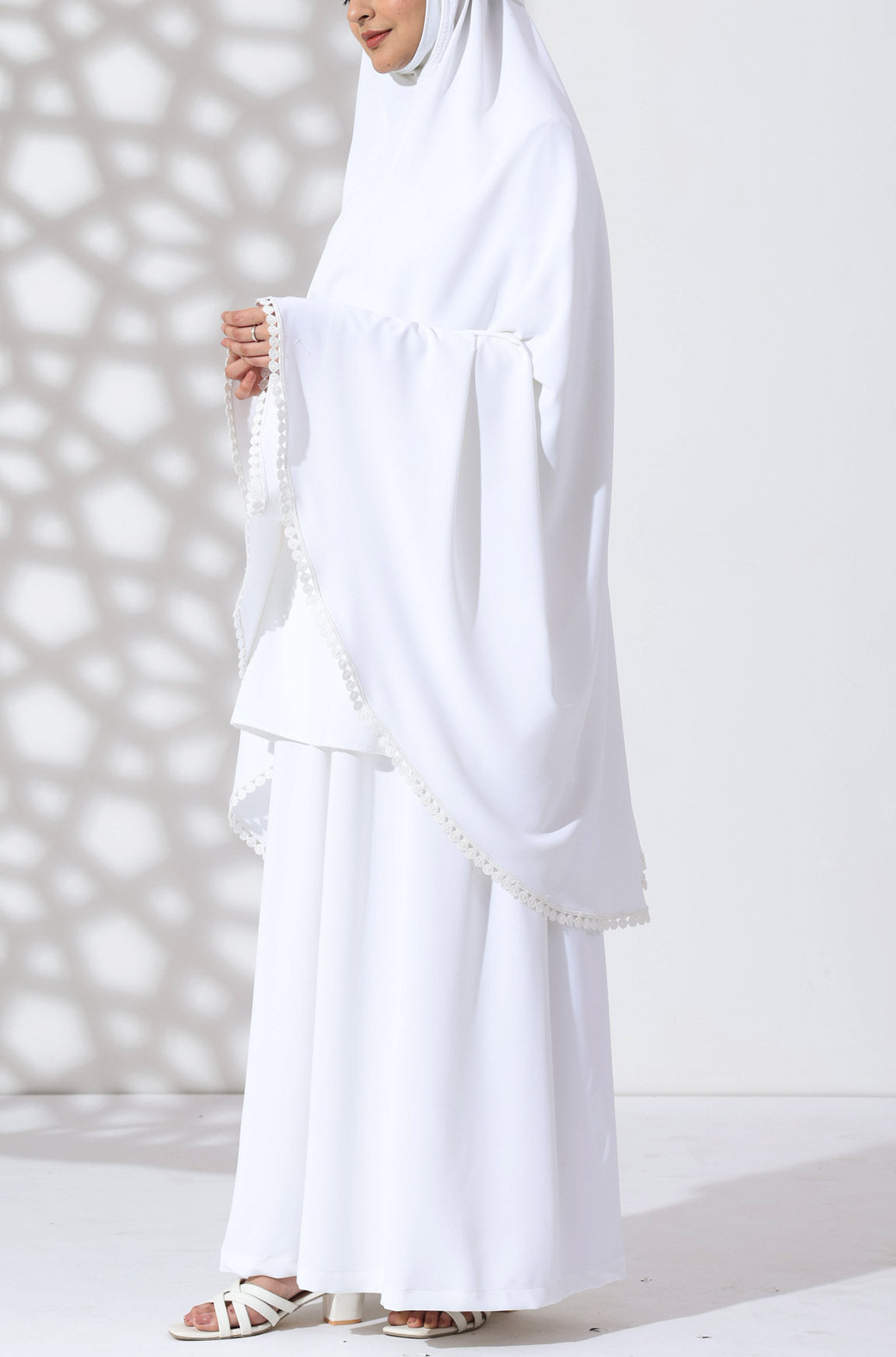 Prayer Set - Pearl White
