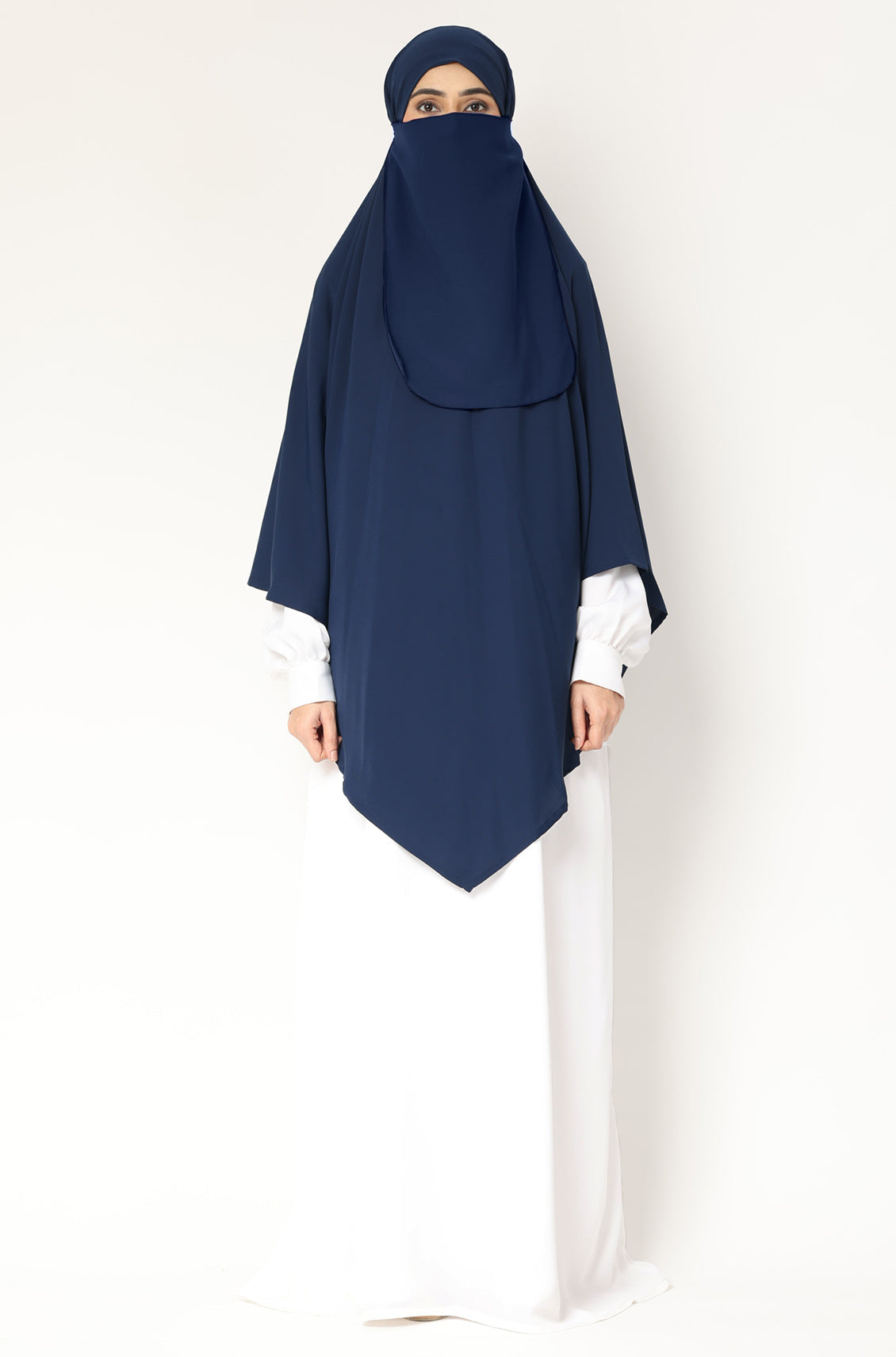 Khimar Single Layer Persian Blue