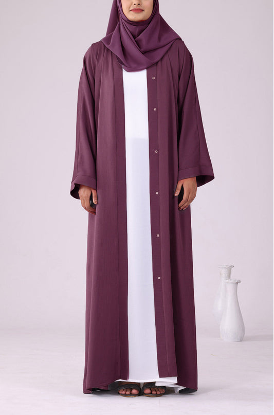 Deep Pink Zoom Abaya